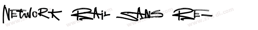 Network Rail Sans Re字体转换